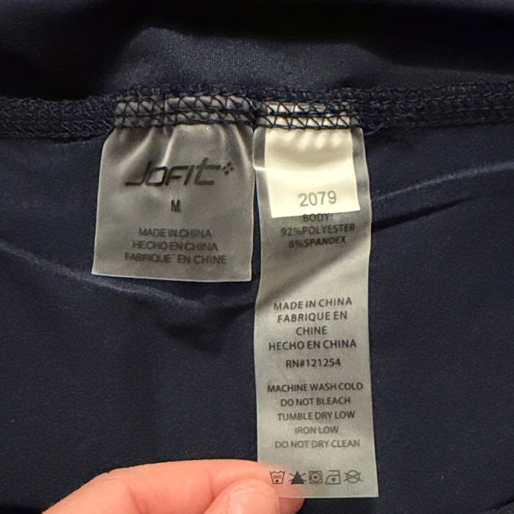 Jofit Athletic Navy Pleated Mini Skirt (Size M) - Picture 4 of 4